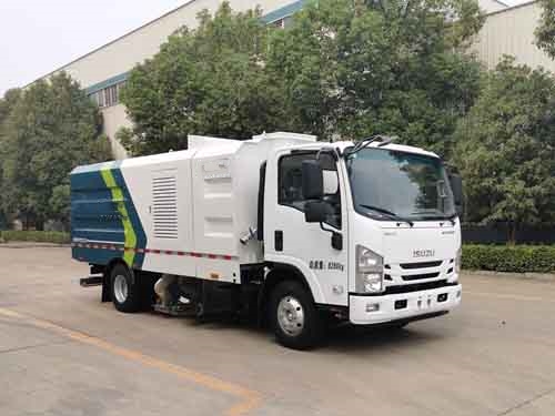 华威驰乐牌SGZ5089TXCQL6型吸尘车