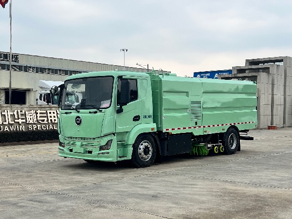 华威驰乐牌SGZ5180TXSHBEV纯电动洗扫车｜18T新能源纯电动EV洗扫车｜清扫车