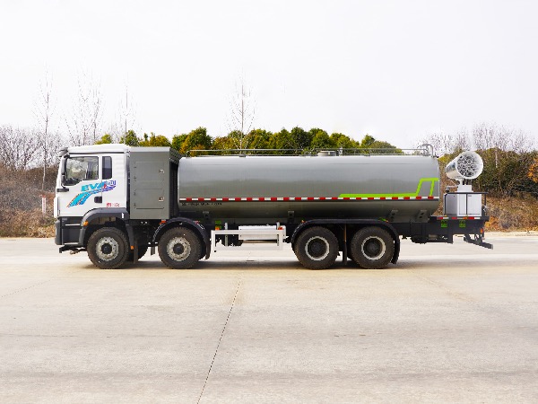 陕汽德龙M3000 EV 8x4纯电动绿化喷洒车｜SGZ5310GPSSXBEV纯电动洒水车｜新能源环卫作业洒水车｜雾炮车｜多功能抑尘车