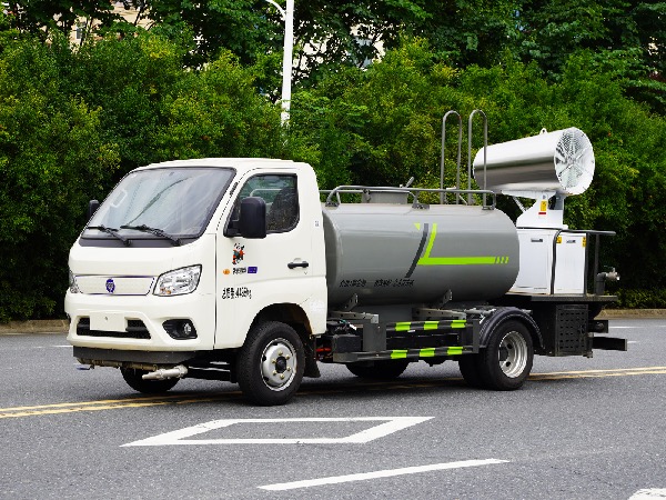 福田祥菱M2纯电动EV多功能抑尘车|雾炮车｜5040TDYBJBEV纯电动多功能抑尘车｜环卫洒水罐车｜新能源环卫作业车