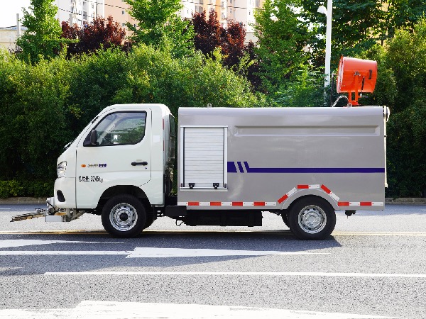 福田祥菱M1纯电动EV路面养护车｜5030TYHBEV纯电动路面养护车｜新能源路面清洗车｜多功能抑尘车