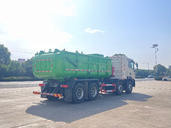 华威驰乐牌SGZ5310GWNZZBEV纯电动污泥运输车｜中国重汽豪沃TX系列纯电动EV污泥运输车｜HW-19/20环保型厢式污泥运输车