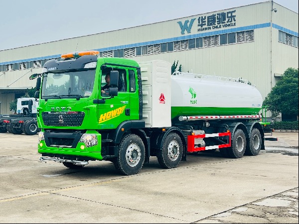 华威驰乐牌SGZ5310GPSZZBEV纯电动绿化喷洒车｜中国重汽豪沃TX纯电动新能源洒水罐车｜17-18立方绿化喷洒车